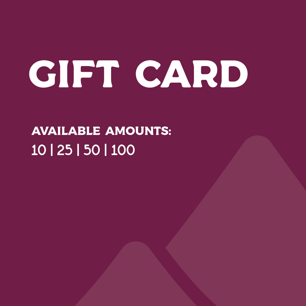 Gift Card for the Webstore (Not for Use at the Cafe)