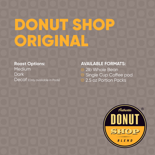 Authentic Donut Shop Blend (Medium Roast)